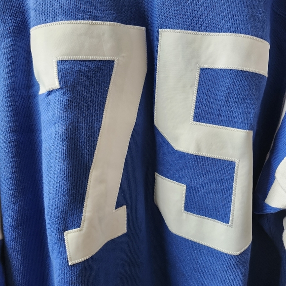 1970s Rams Reebok Blue and White NFL Deacon Jones Vintage Jersey - Picture 7 of 13